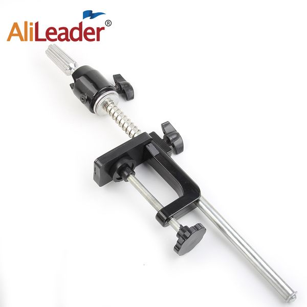 Стенд парика Alileader Wig Clamp Training Mannequin Head Hater Metal Metal Head Stand Stable Clamp Table Dopter Holder Holdstrond 230731