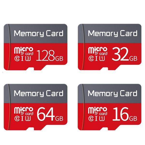 Cartões de memória Hard Drivers Original 64GB Memory Card High Speed Mini SD Card 16GB 32GB 128GB 256GB TF Flash Card for smartphonessurveillance camer 230731