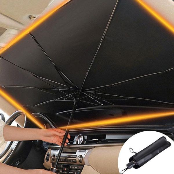 Regenschirme Front Auto Für Sonnenschutz Fenster Isolierung Schattierung Regenschirm Sonnenschutz Schutz Wärme Tuch Windschutzscheibe Typ Sommer