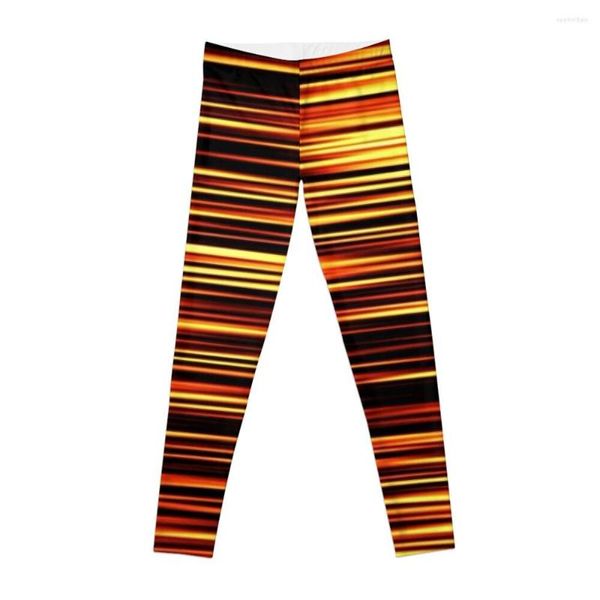 Calça ativa WILD TIGER STRIPES leggings moletom de ginástica para mulheres esportivas