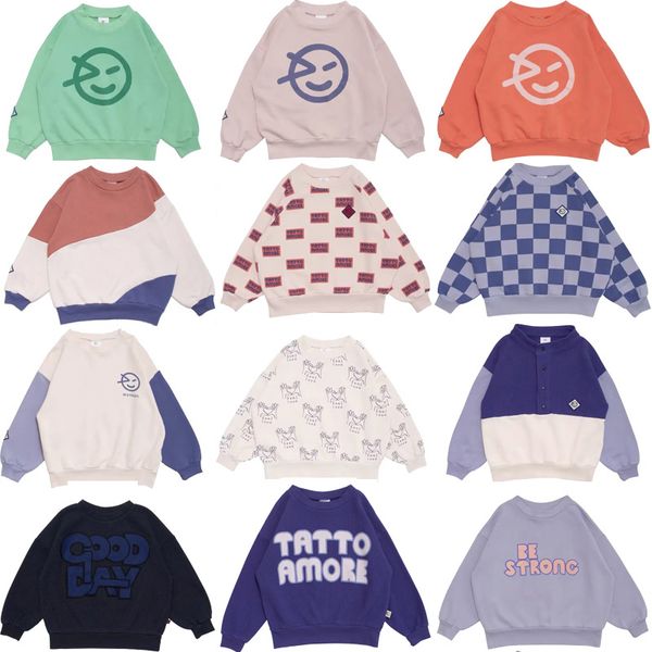 Hoodies Sweatshirts Kids Sweatshirts 2023 Spring Wyn Brand Boys Girls Cute Print Baby Child Toddler Cotton Tops Outwear Clothing 230731