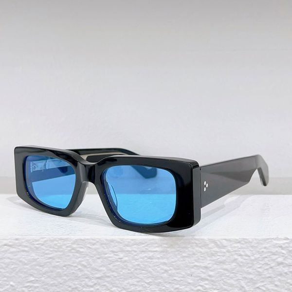 Designer Sonnenbrille für Frauen Männer handgefertigt überschall klobige Plattenrahmen Faltbare Brille Luxusqualität dicker Teller Jac Sonnenbrille Saccoche Original Box
