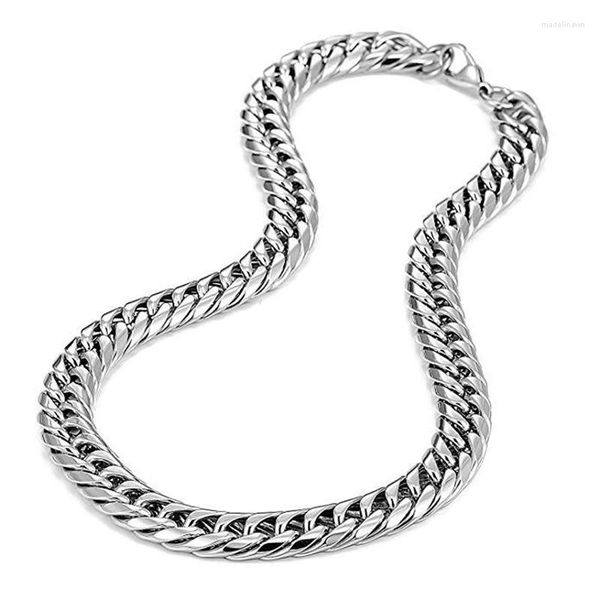 Ketten 316L Edelstahl Männer Kette Halskette für 10mm breite Halsband Herrenschmuck Hip Hop Goth Zubehör Großhandel