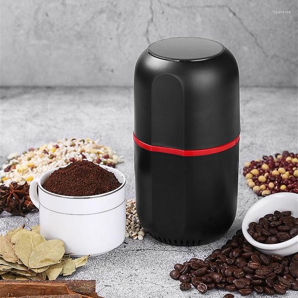 Mini moedor de café elétrico multifuncional Sal Pimenta para uso doméstico Feijões Ervas Especiarias Moinho de Nozes Máquina de Cozinha