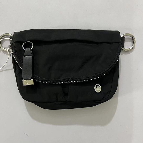 Bolsa de cinto de grife Bolsa de cinto de luxo no peito bolsa de ioga de náilon feminina masculina de lã ao ar livre bolsa de cintura transversal com logotipo da marca bolsa de presente esportes ao ar livre 2L