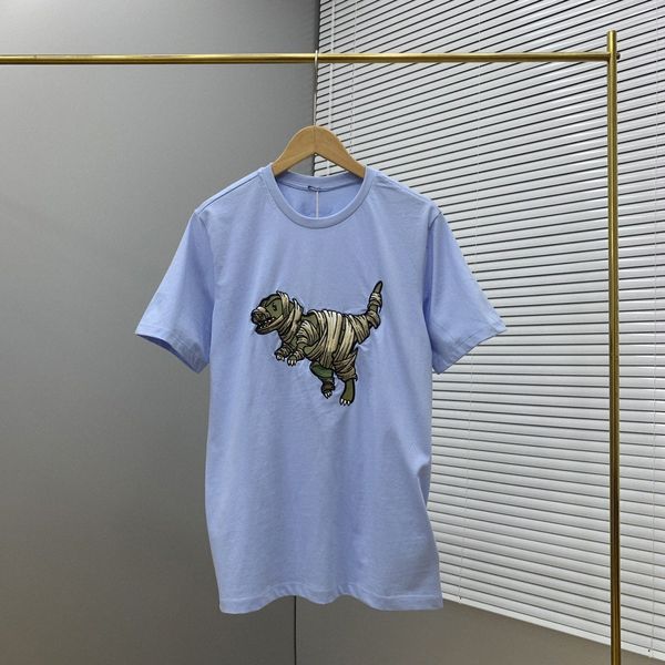 Mens Designers Trendy style cardamomo abbinato pullover da uomo con piccolo elefante volante per coppie T-shirt a maniche corte da donna con scollo tondo e7Kz #