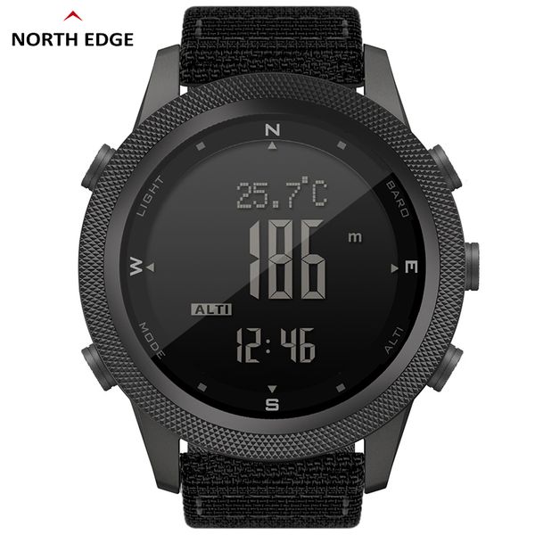 Наручительные часы North Edge Apache46 Men Digital Watch Outdoor Sports Runging Spover Sport Watches Altimeter Barometer Compass WR50M 230802