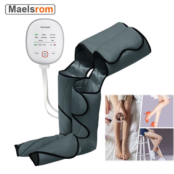 Massageadores de perna, compressão de ar, massageador de pés, máquinas de massagem linfática para corpo, relaxamento, alívio da dor, amassar, presoterapia, ondas 230802