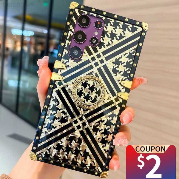 Capas para celular Luxo Glitter Diamond Phone Case para iPhone 13 14 12 11 Pro Max X XR XS Max 7 8 14 Plus SE2022 Soft Leopard Feather Back Cover L230731