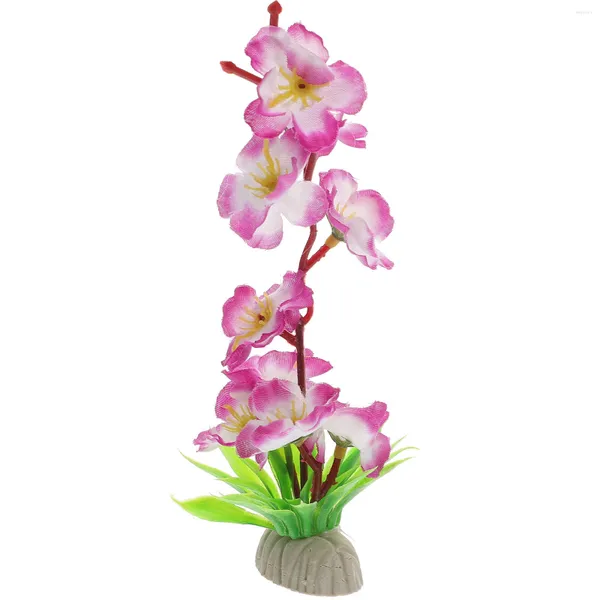 Set di stoviglie Piatto di sushi Decorazioni floreali Decorazione Decor Prugna Sashimi artificiale Acquario Ornamento finto Fiori in fiore Tavolo