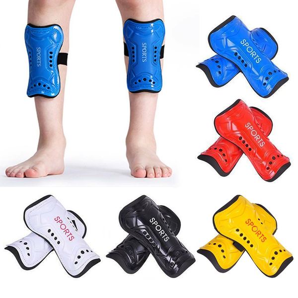 Equipaggiamento protettivo 1Pair AdultKid Soccer Training Crashproof Calf Protectior Leg Sleeves Bambini Adolescenti Calcio Protege Tibia Sicurezza Parastinchi 230801