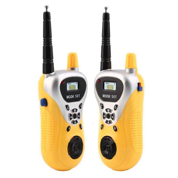 Brinquedo Walkie Talkies Interfone Walkie Talkie Crianças Mini Brinquedos Portátil Rádio Bidirecional Eletrônico Handheld Rádio Bidirecional Infantil 230802