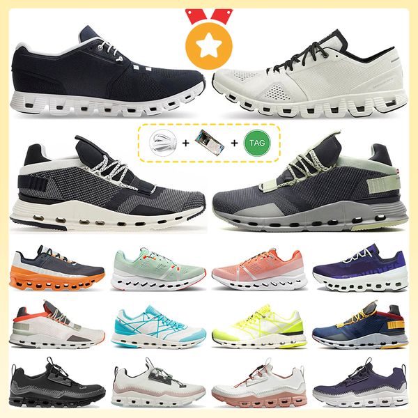 Scarpe da corsa Cloud X Scarpe casual Federer Designer Womens Mens Sneakers Clouds Workout And Cross Trainning Shoe Runner Nero Bianco Aloe Storm Blu Scarpe da ginnastica sportive