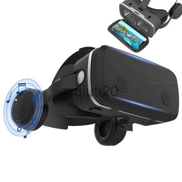 VR Glasses VR Virtual Reality 3D Box Box HD Blue Light Lins Lens VR Goggles Healmet для смартфона ПК Мобильные устройства x0801