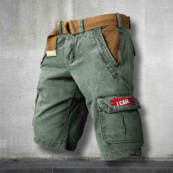 Jeans da uomo Pantaloncini di jeans Pocket Edition Stampa 3D Casual Colore misto Qualità Buon abbigliamento estivo Sa