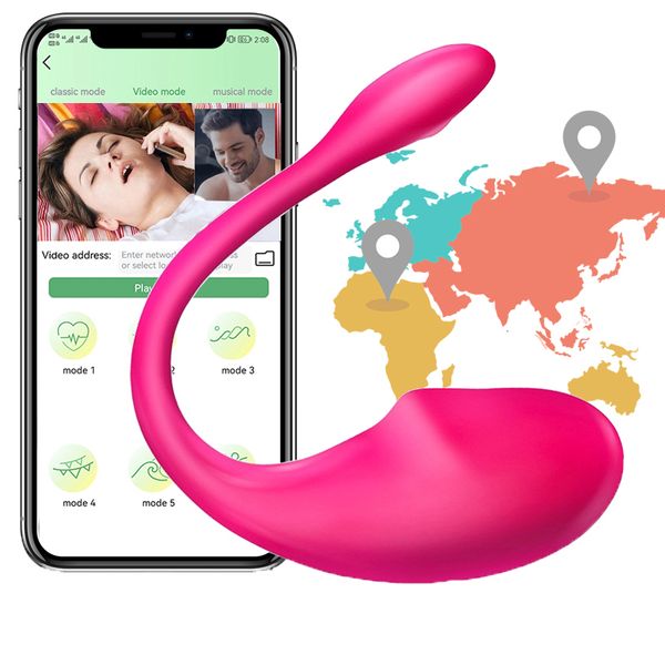 Vibratoren Sexspielzeug APP Smartphone Drahtlose Steuerung 10 Frequenz Vibration Klitoris G-Punkt Lady Sexspielzeug Lady Tragbarer Dildo Erwachsene Sexspielzeuge 230801