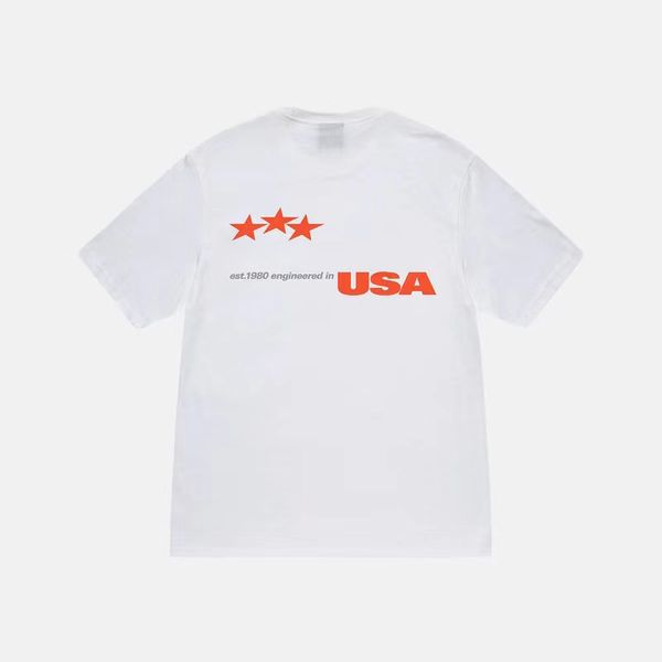 23FW New Woman T-shirt da uomo High End Limited Classic Simple Hip Hop Star Letter Stampa Tee Summer Beach Traspirante Fashion Street Manica corta TJAMMTX374