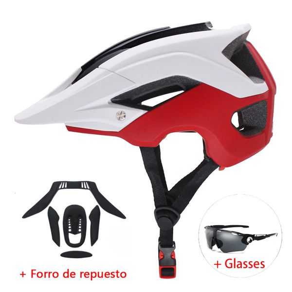 Fahrradhelme Outdoor DH MTB Fahrradhelm Integral geformte Straße Mountainbike Ultraleicht Racing Reiten 230801