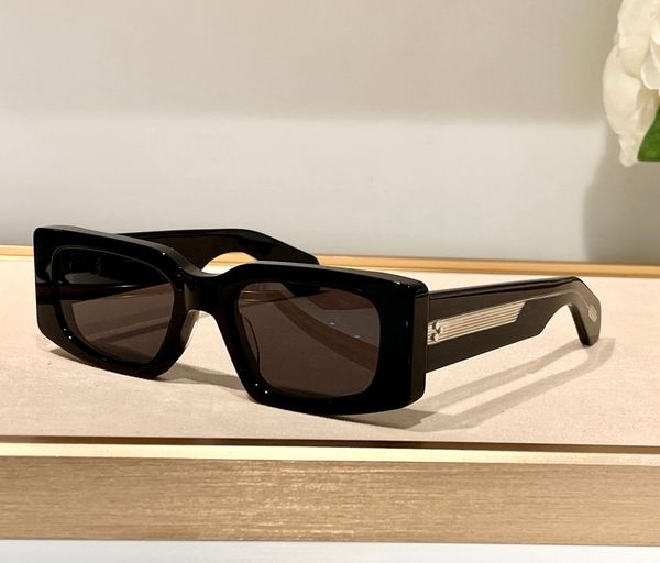 Черные теневые солнцезащитные очки Черные темно -серого линза Мужчины летние оттенки солнечные защиты