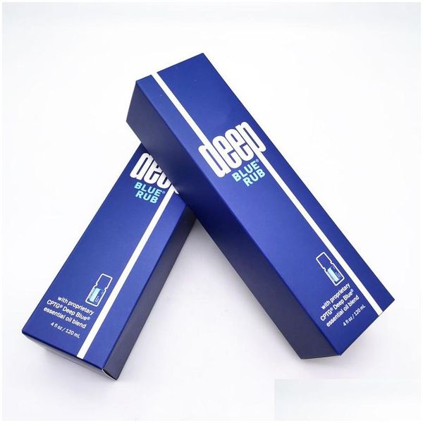 Altri articoli per la salute e la bellezza Crema per uso topico Blue Rub 120 ml Cc per la cura della pelle miscelata in una base di consegna goccia idratante lenitiva Dhtp9