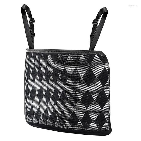 Organizador de carro, suporte para bolsa interior, assento automático, caixa intermediária, bolsa de armazenamento, bolso para pendurar, para homens, mulheres, meninas, crianças