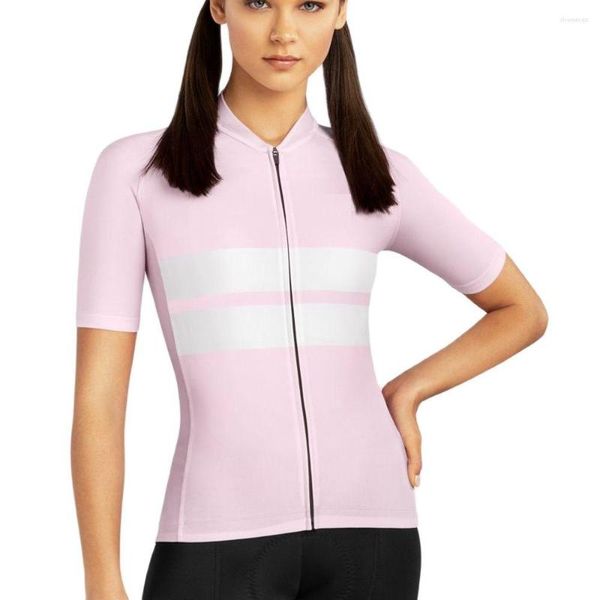 Jaquetas de corrida de verão camisas de corrida de bicicleta feminina 2023 linda camisa de ciclismo para uso feminino personalizado ao ar livre