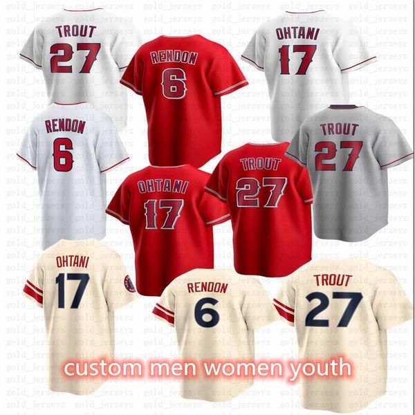 homens mulheres juventude City Connect Mike Trout Camisa de beisebol Shohei Ohtani Anthony Rendon Noah Syndergaard Jack Mayfield Luis Rengifo Taylor Ward Mike Mayers