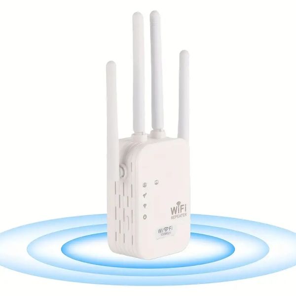 1 Stück 5G Dualband-WiFi-Signalverstärkungsartefakt, Vier-Antennen-Gigabit-Router