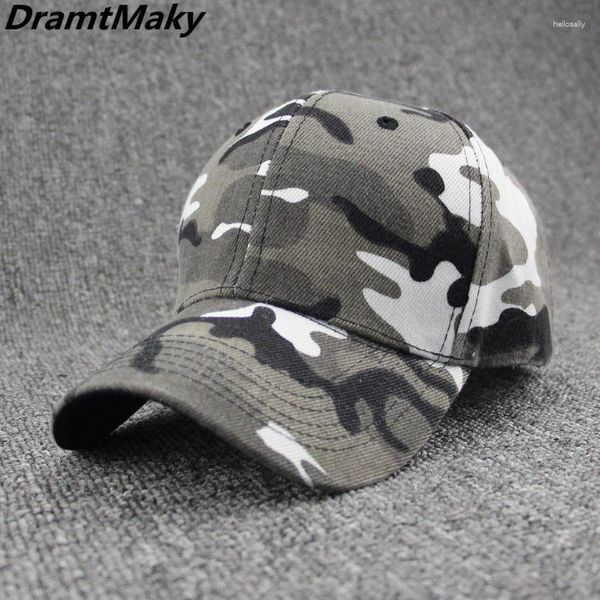 Ball Caps 2023 Army Camo Berretto da baseball da uomo Tactical Camouflage Snapback Hat per l'alta qualità Bone Masculino Papà Trucker Desert