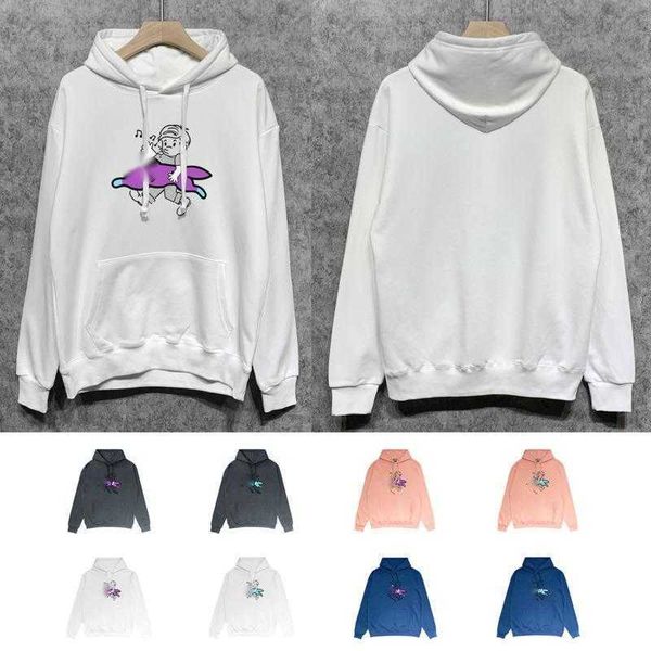 Hip Hop Sweatshirt Erkek Kadın Hoodies Uçan Köpek Kapşonlu Kazak B 23SS BC Tasarımcı Hoodie Kazak Ceket Büyük Boy Kazaklar 0088