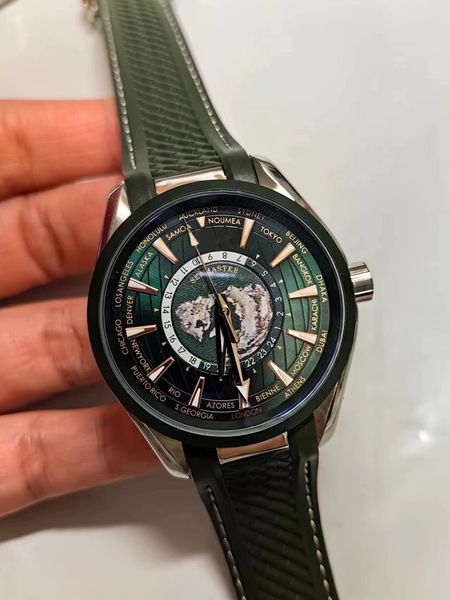 Ome Paslanmaz Çelik Bilek Erkekler İçin Saatler 41mm 2023 Yeni Erkek Saatler Tüm Arama İşleri Otomatik Makine Saatleri Üst Lüks Marka Saati Erkekler Moda O012