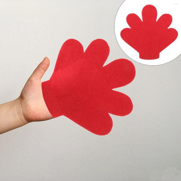 Guanti usa e getta Calcio Decorazione per feste Finger Sports Eventi sportivi Cheerleading Prop Favor