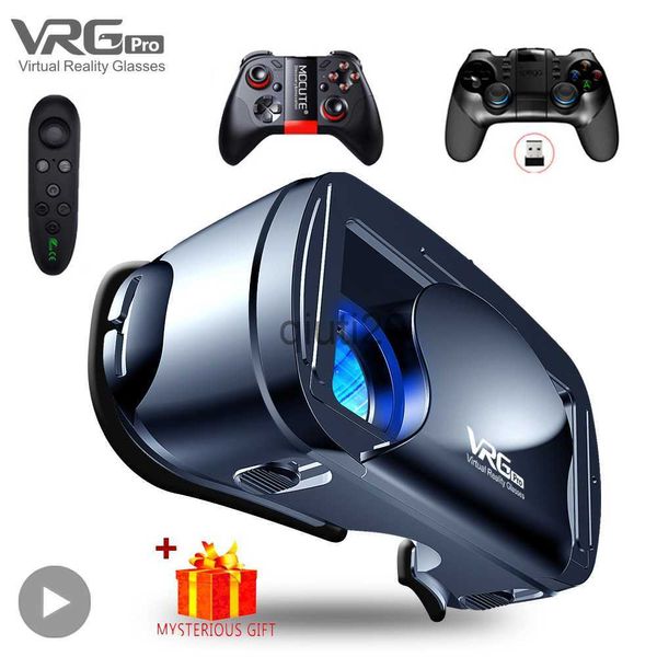 VR Glasses VRG Pro VR Glasses Устройства гарнитуры виртуальной реальности Viar 3D шлем Lebmle Lense Smart для смартфона сотового телефона с контроллером X0801