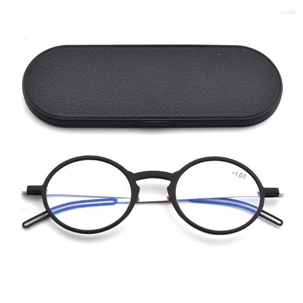 Óculos de sol fevereiro homens mulheres finos óculos de leitura design de moda computador unissex presbiopia óculos de prescrição com dioptria
