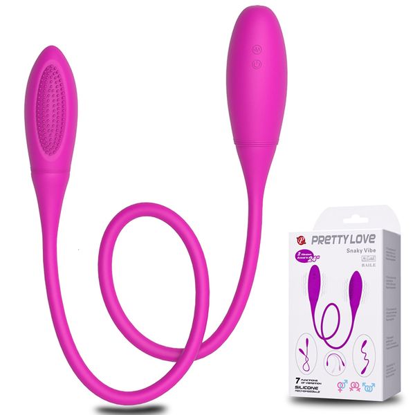 Vibratori Potente vibratore del dildo Vibratore sexy in silicone a doppio motore Massaggiatore G-Spot Giocattolo del sesso per coppia Stimolatore del clitoride per adulti 18 230801