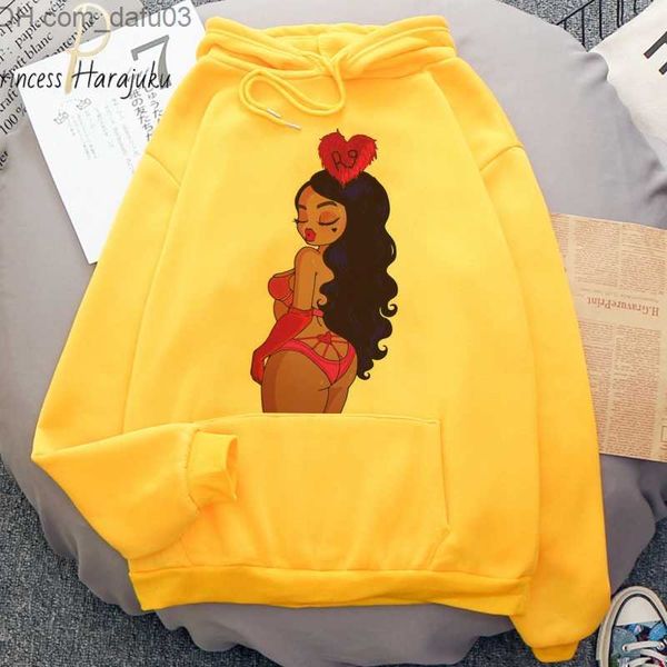 Erkek Hoodies Sweatshirts Seksi İnce Sevimli Sonbahar Kış Harajuku Kızlar Giyim Kapüşonlu Sweatshirt Kadınlar Kawaii Grafik Kadınlar Süper fermuar Z230802