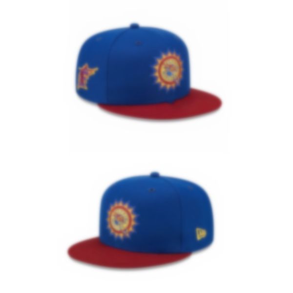 Sıcak Marlins M Mektup Beyzbol Kapağı Spor Snapback Şapka Kadınlar Erkekler Ayarlanabilir Casquettes Chapeus Hiphop Caps H19-8.2