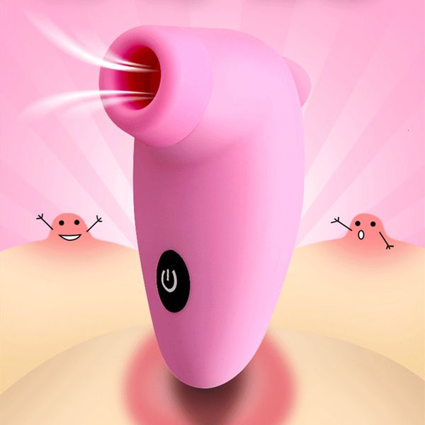 Vibratoren Klitoris Saugen Lecken G-Punkt Vibrator Sexspielzeug für Frau Oral Erwachsene Nippelsauger Pumpe Klitoris Vagina Stimulator Brustmassagegerät 230801