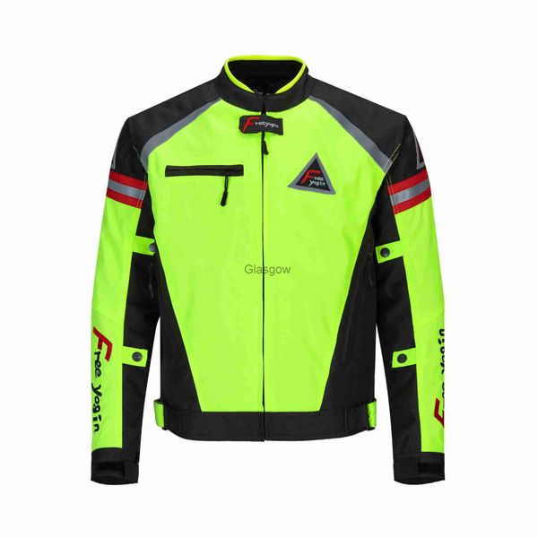 Motorradbekleidung Rennanzug warmer Herbst- und Winter-Motorradjackenanzug Antifall-Rennanzug Motocross-Rennjacke x0803