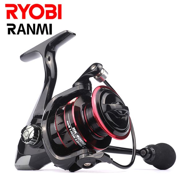 Bobinas de arremesso de isca RYOBI RANMI HK Spinning 8 KG Max Drag 52 1 carretel de metal de alta velocidade de água salgada carretel de pesca de água doce para 230802