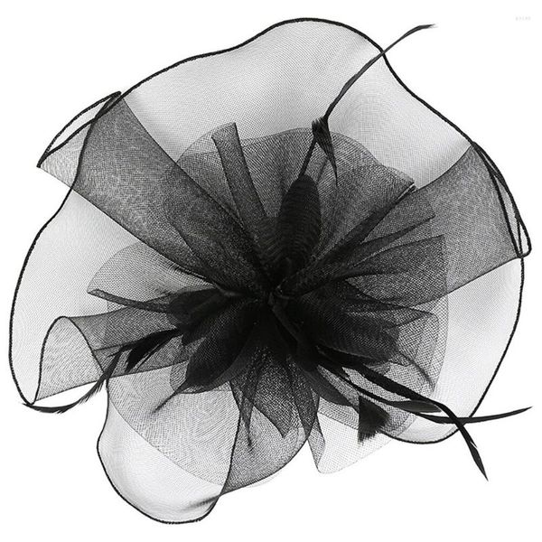 Bandane Velo Accessori per flapper Accessori per capelli da donna Cappelli da sposa Fasce per capelli da donna Fascinator Charming Tea Party 1920 Copricapo