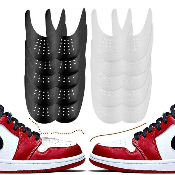 Schuhteile Zubehör 10 Paar Anti-Falten-Schutz für Basketball-Turnschuhe Falten Sie Schuhe Zehenkappen Schutz Bahre Drop Großhandel 230802