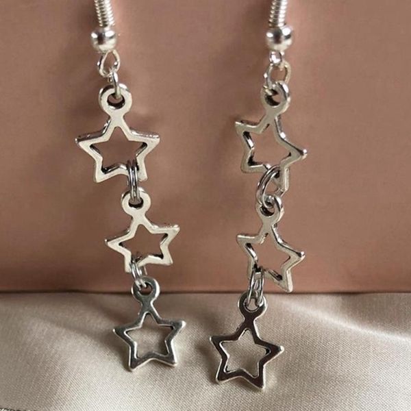 Stud Star Küpeler Tanrıça Kolye Yıldızları Çocuk Hediyeleri Büyücülük Modern Cadı Charm 230802