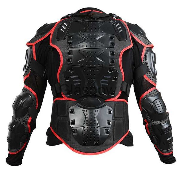 Vestuário de motocicleta Jaqueta de armadura de corpo inteiro Equipamento de proteção para o peito Motocross Jaqueta de motocicleta SXXXL Casaco de motocicleta XNC x0803