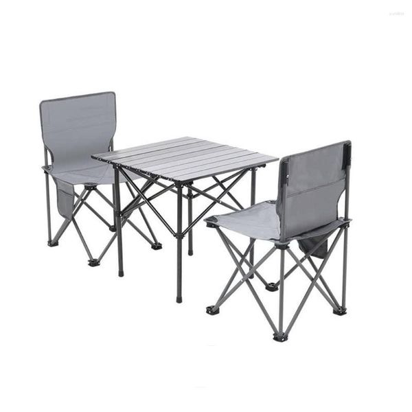 Лагерная мебель современная садовая обеденная столовая на открытом воздухе складывается складываемые и стул в кемпинг с кемпингом с