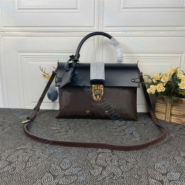 Donna Designer di lusso Borsa a tracolla marrone vecchio fiore Top designer One Handle Flip Handbag Cross body Borse cosmetiche pochette borse hobo portafogli all'ingrosso