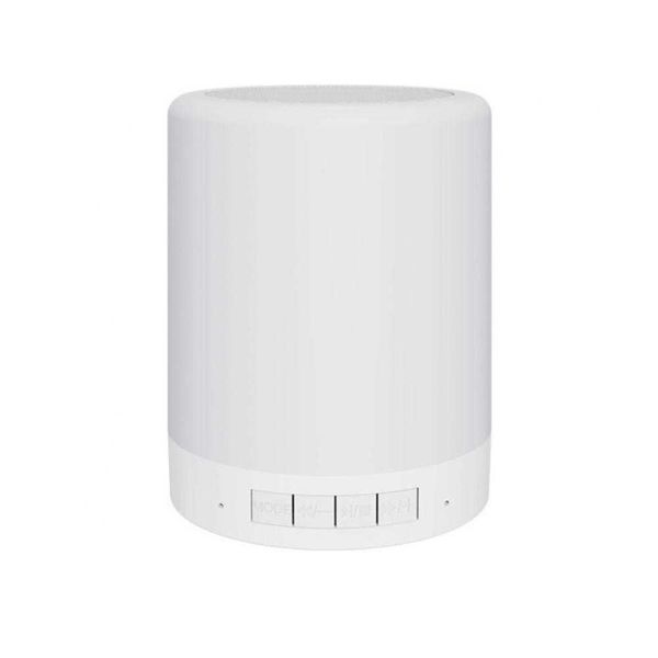 Alto-falantes portáteis wi-fi5.0, com cabo de carregamento, lâmpada colorida de palmas, 3w, função de cartão amplificador, alto-falantes inteligentes