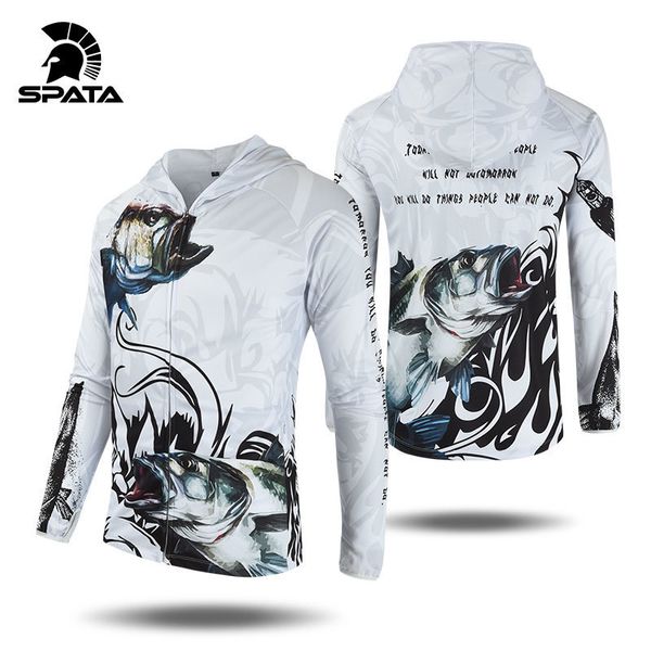 Altri articoli sportivi Abbigliamento da pesca SPATA Protezione solare anti UV Felpe con cappuccio da pesca estive Maglie a maniche lunghe Camicie da pesca ad asciugatura rapida traspiranti 230802