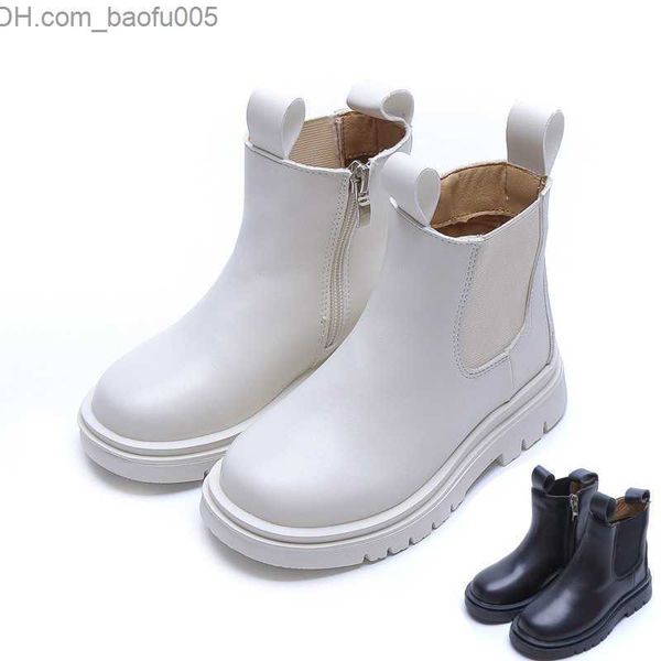 Stiefel Stiefel Schwarze Schuhe für Damen 2020 Baby Mädchen Winterstiefel für Kinder Kinder wasserdichte High-Top-Schuhe für Kleinkinder mit weichen Sohlen T220925 Z230804