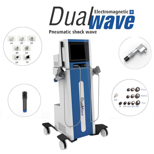 Sistema operacional de tela colorida inteligente para terapia ED extracorpórea/máquina de terapia por ondas de choque para dor nas articulações